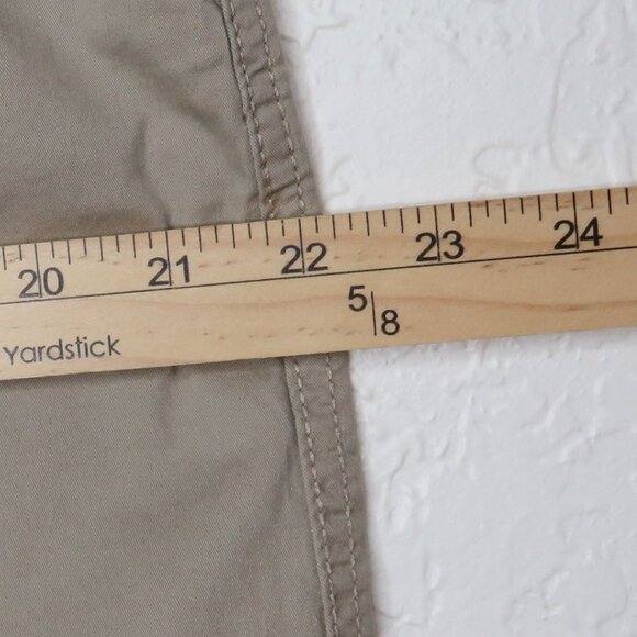 Croft & Barrow* Women's 1" Belt Loop Multipocketed Khaki Classic Skort~ Size 16 - Picture 9 of 13